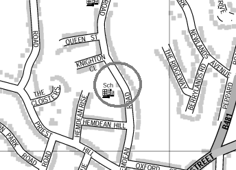 close up map